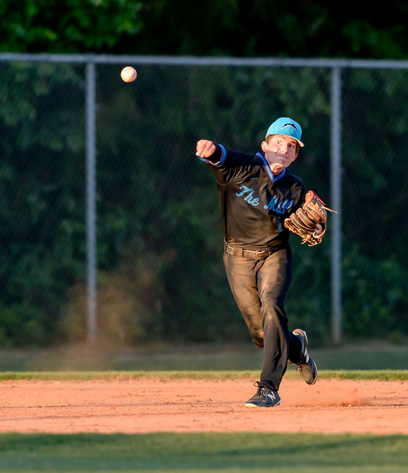 Friday night baseball action